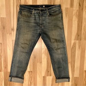 Levi’s 502 Made and Crafted Stretch Selvedge Rinsed Wash Size 36X32
